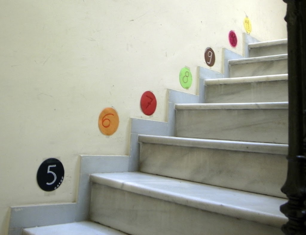escalera treppe stairs aprender learn lernen craft basteln manualidad kids kinder children ninos