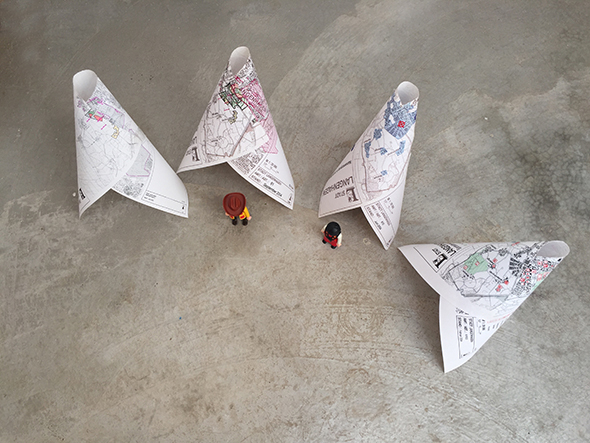 tipi paper tent papel tienda papier zelt miniatur playmobil easiest craft facil einfach