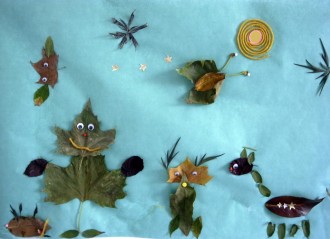 craft basteln manualidad kids kinder children ninos autumn herbst
