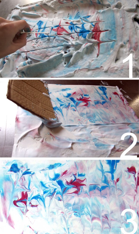 schaum mamoriertes papier kinder basteln papel colores espuma foam niños manualidad colores paper kids craft