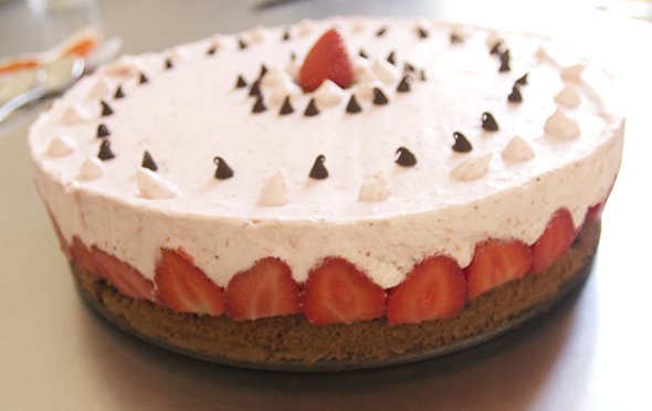 tarta de fresa erdbeerkuchen strawberry cake essen food kids