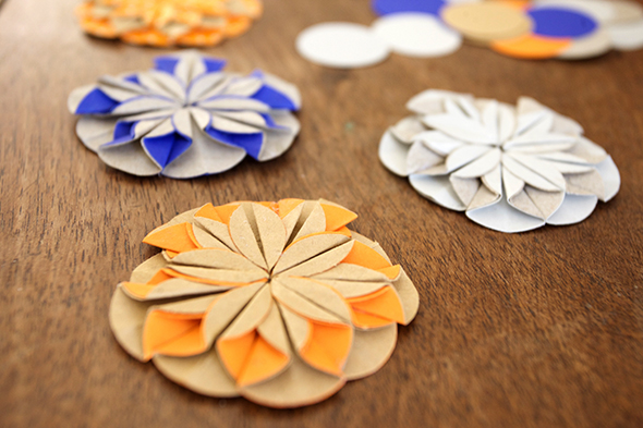 flores flowers blumen origami facil einfach easy